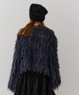 【J1U by LA BELLE ETUDE】2WAYループフェザー×かぎあみニット