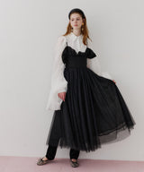 【J1U by LA BELLE ETUDE】ヘムフリルコルセットワンピース