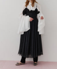 【J1U by LA BELLE ETUDE】ヘムフリルコルセットワンピース