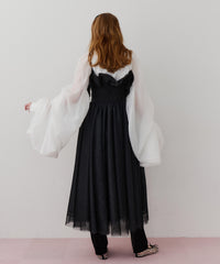 【J1U by LA BELLE ETUDE】ヘムフリルコルセットワンピース