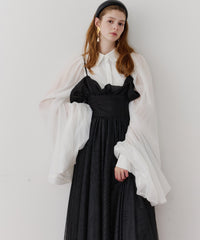 【J1U by LA BELLE ETUDE】ヘムフリルコルセットワンピース