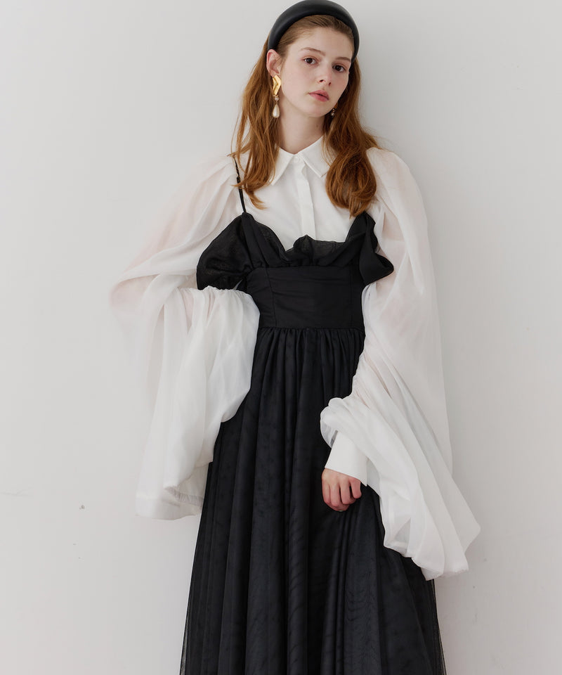 【J1U by LA BELLE ETUDE】ヘムフリルコルセットワンピース