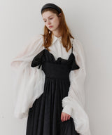 【J1U by LA BELLE ETUDE】ヘムフリルコルセットワンピース