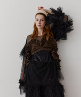 【J1U by LA BELLE ETUDE】ボリュームドレープフリルビスチェ