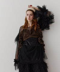 【J1U by LA BELLE ETUDE】ボリュームドレープフリルビスチェ