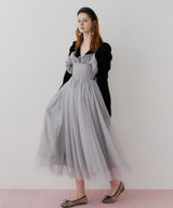 【J1U by LA BELLE ETUDE】ヘムフリルコルセットワンピース