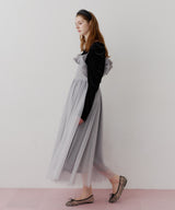 【J1U by LA BELLE ETUDE】ヘムフリルコルセットワンピース