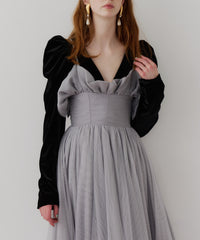 【J1U by LA BELLE ETUDE】ヘムフリルコルセットワンピース