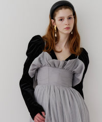 【J1U by LA BELLE ETUDE】ヘムフリルコルセットワンピース