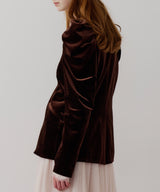 【REVIVAL】【J1U by LA BELLE ETUDE】クラシカルベロアパフスリーブJK