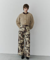 【room153】2wayチャンキークロップドニット