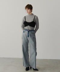 【room153】フリンジニットビスチェ