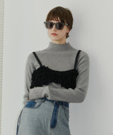 【room153】フリンジニットビスチェ