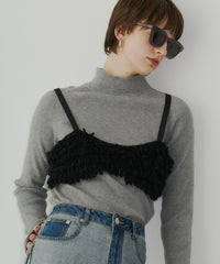 【room153】フリンジニットビスチェ