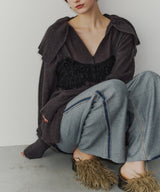 【room153】フリンジニットビスチェ