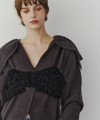 【room153】フリンジニットビスチェ