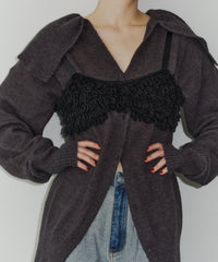 【room153】フリンジニットビスチェ
