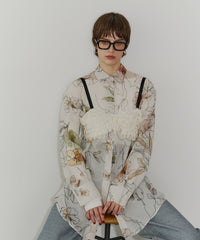 【room153】フリンジニットビスチェ