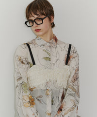 【room153】フリンジニットビスチェ