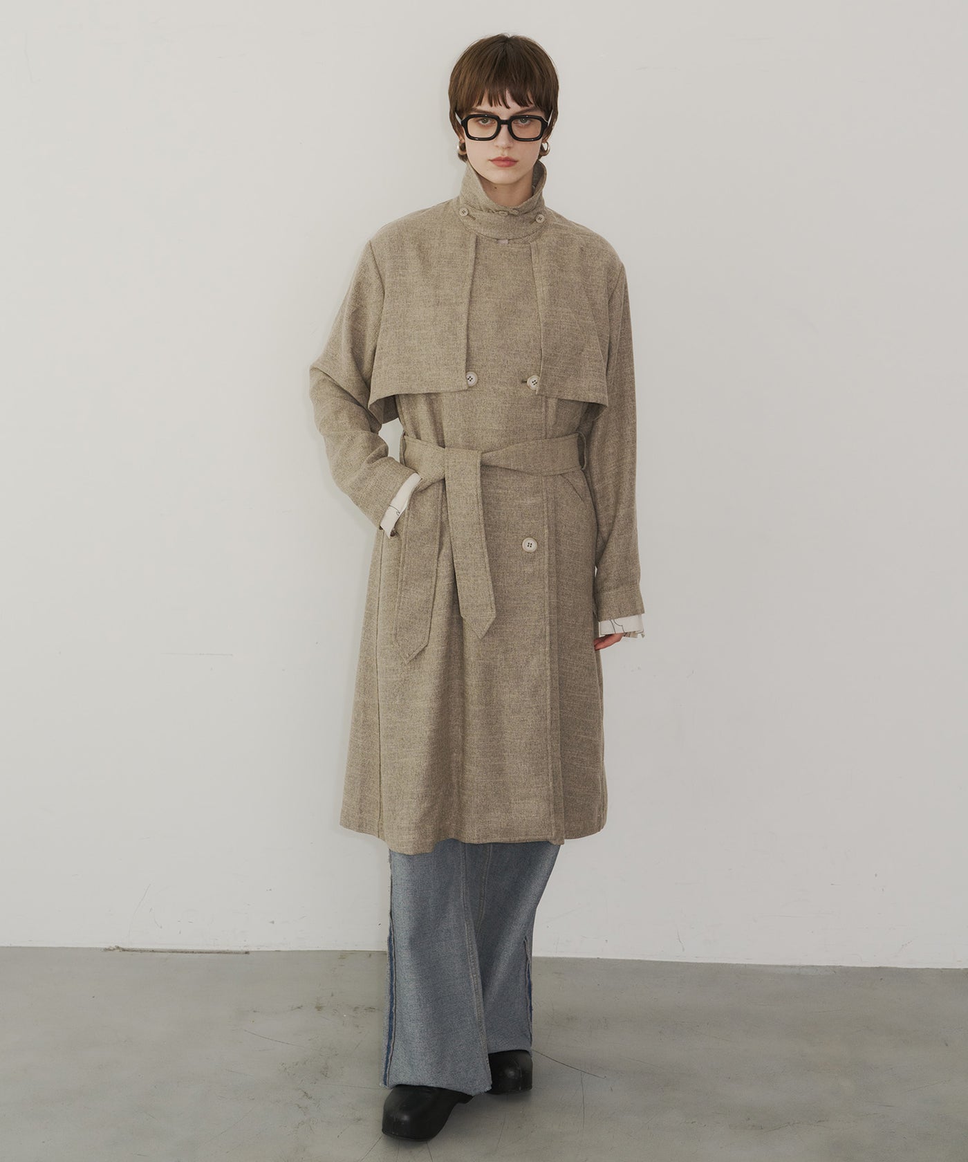 room153】ケープトレンチコート – LA BELLE ETUDE online store