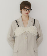 【room153】フリンジニットビスチェ