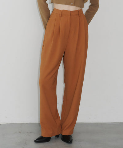 【room153】ハイウエストタックパンツ