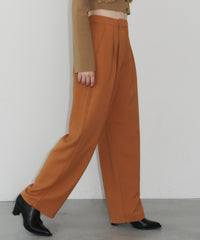 【room153】ハイウエストタックパンツ