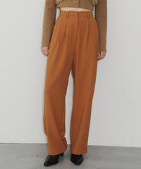 【room153】ハイウエストタックパンツ