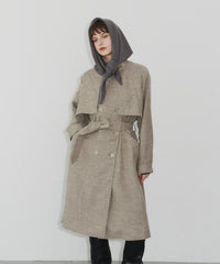 【一部カラー予約】【room153】トライアングルニットスカーフ