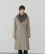 【一部カラー予約】【room153】トライアングルニットスカーフ