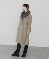 【一部カラー予約】【room153】トライアングルニットスカーフ