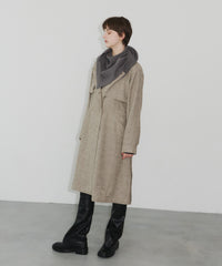 【一部カラー予約】【room153】トライアングルニットスカーフ