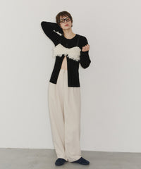 【予約】【room153】ソフトニットカーディガン