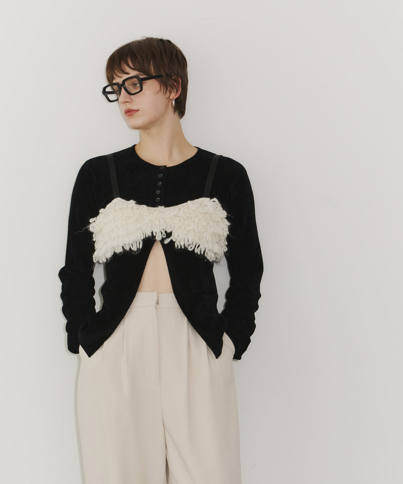 【予約】【room153】ソフトニットカーディガン