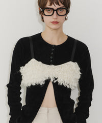 【room153】フリンジニットビスチェ