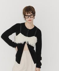 【予約】【room153】ソフトニットカーディガン