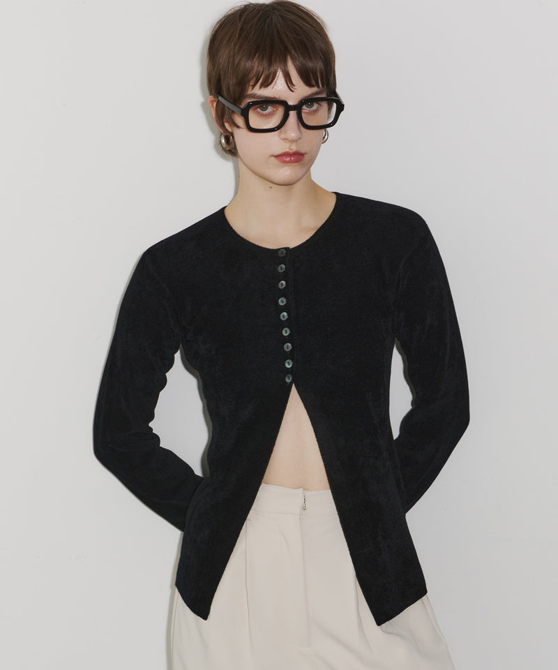 【予約】【room153】ソフトニットカーディガン