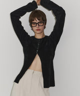 【予約】【room153】ソフトニットカーディガン