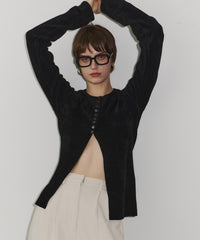 【予約】【room153】ソフトニットカーディガン