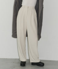 【room153】ハイウエストタックパンツ