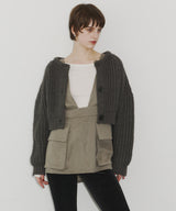 【room153】ビックポケットエプロントップス