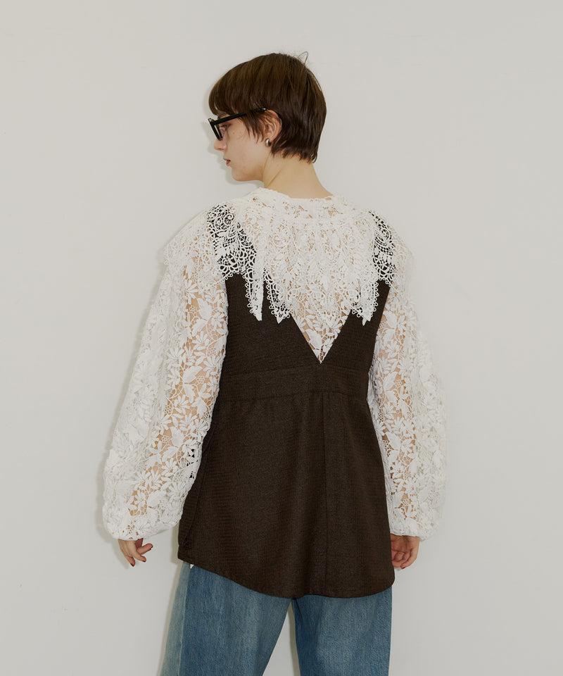 【room153】ビックポケットエプロントップス