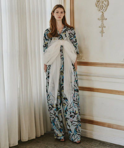 【予約】オリジナルニュアンス柄リラックスパンツ