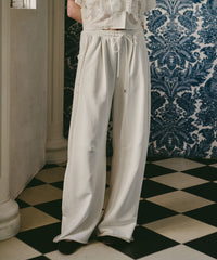 ボリュームカーブスウェットパンツ