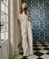 ボリュームカーブスウェットパンツ