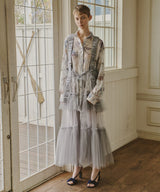 【予約】【J1U by LA BELLE ETUDE】シースルーボリュームチュールデザインジレ