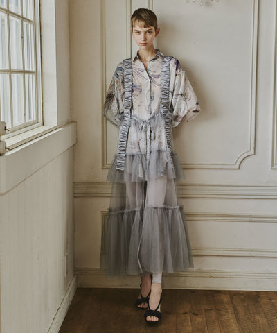 【予約】【J1U by LA BELLE ETUDE】シースルーボリュームチュールデザインジレ