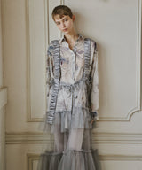 【予約】【J1U by LA BELLE ETUDE】シースルーボリュームチュールデザインジレ