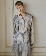 【REVIVAL】オリジナルvintageフラワープリントリラックスシャツ