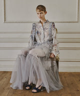 【予約】【J1U by LA BELLE ETUDE】シースルーボリュームチュールデザインジレ